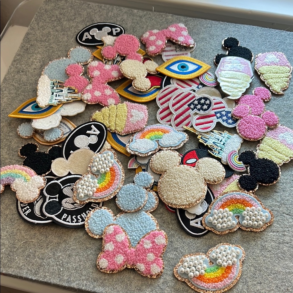 Assorted Embroidered Patches Collection - listing is for all of them
